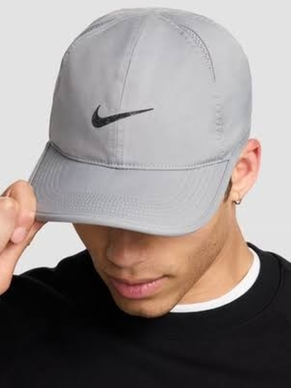 Nike Unisex Dri-Fit Unstructured Featherlight Cap - Grey (NWT)